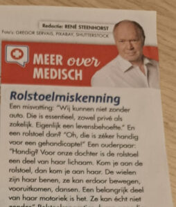 Afbeelding met foto van René Steenhorst die de column in Max Magazine heeft geschreven, de tekst van de column staat hieronder.
